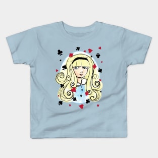 Watercolor Alice Kids T-Shirt